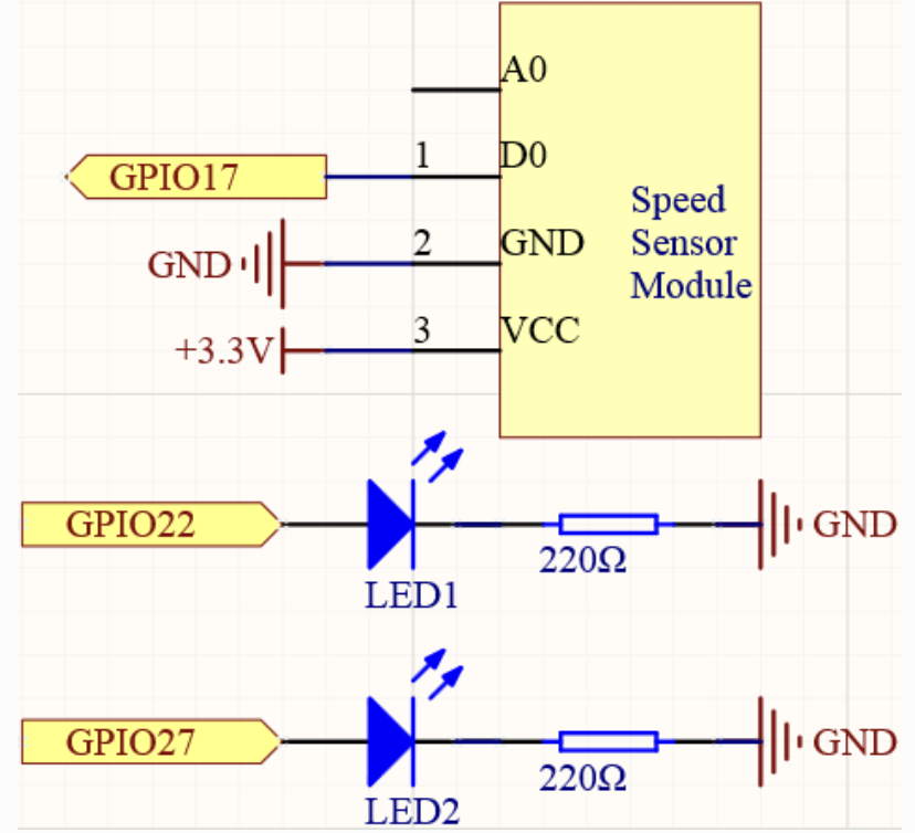 SpeedSensor Schematic