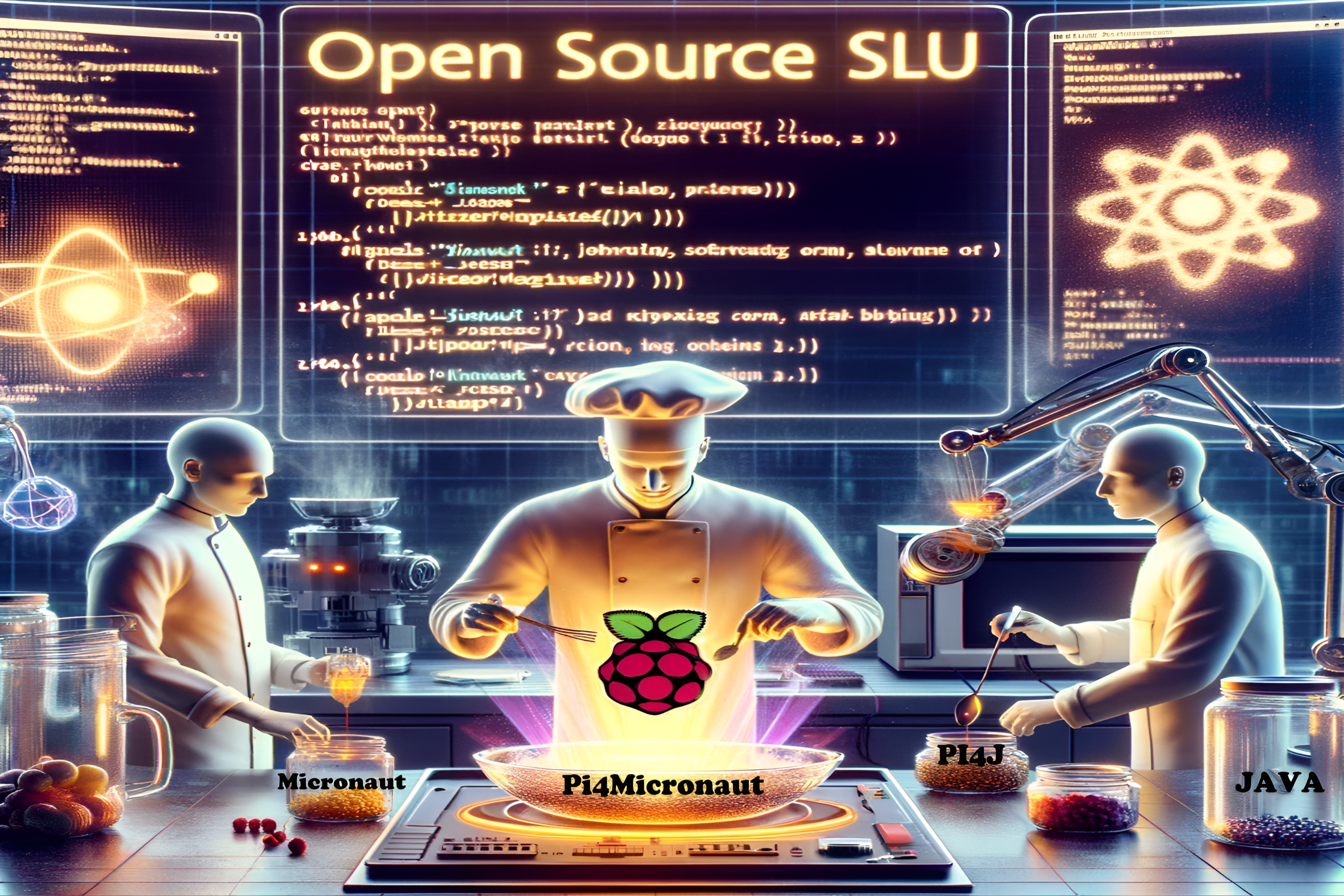 Baking Pi4Micronaut at Open Source with SLU