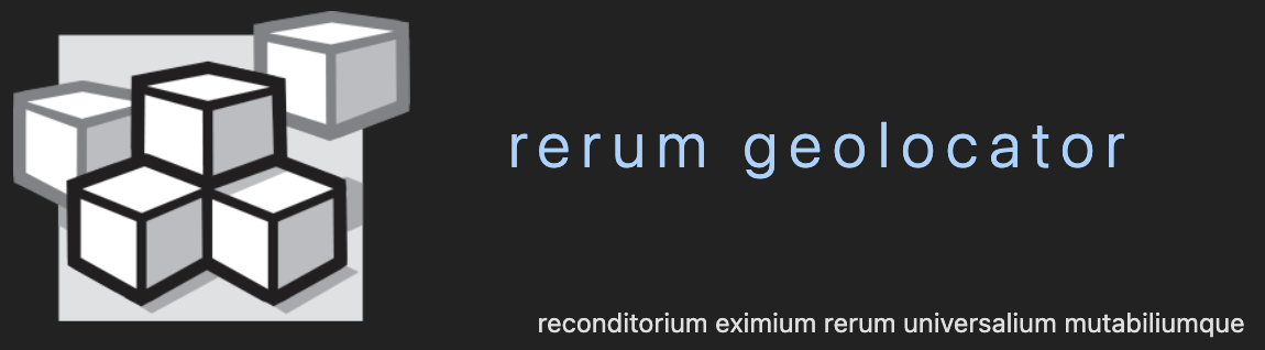 Rerum Geolocator